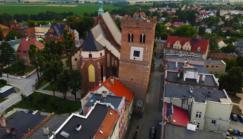 Na zdjęciu panorama Ząbkowic Śląskich