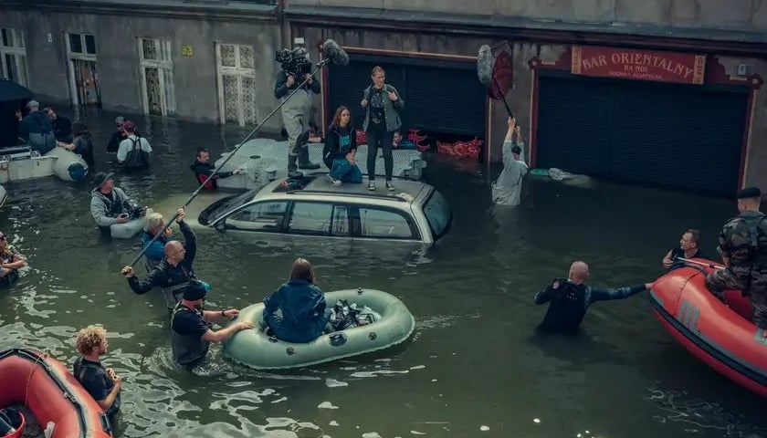 "Wielka woda", kadr z serialu