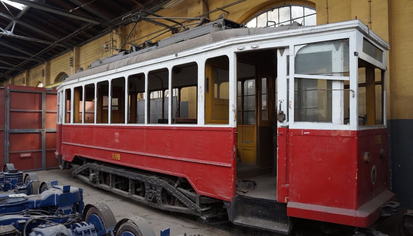 Na zdjęciu tramwaj LH Standard, produkowany we Wrocławiu w latach 1925-1929. 