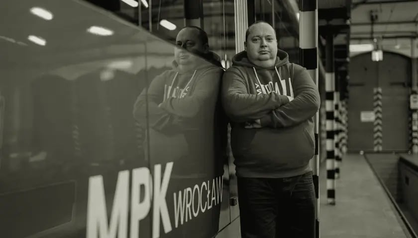 Na zdjęciu Krzysztof Balawejder. Prezes MPK Wrocław zmarł nagle 19 stycznia