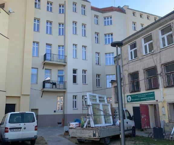 Wyszyńskiego 66, koszt prac: 3,5 mln. Wykonawca: Zarząd Zasobu Komunalnego