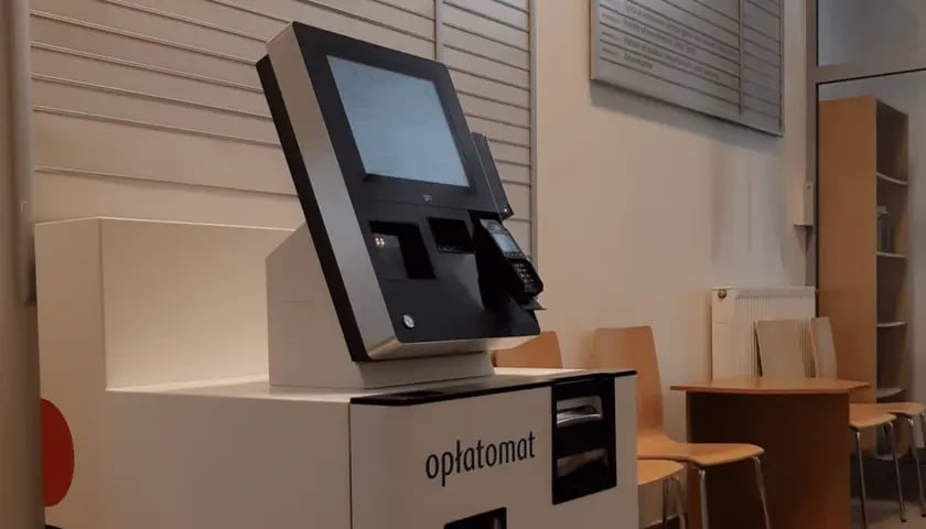 Opłatomat w Centrum Obsługi Mieszkańca Urzędu Miejskiego Wrocławia