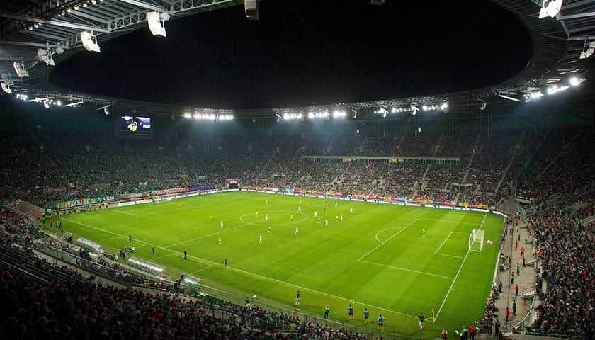 Na zdjęciu widać stadion na Pilczycach