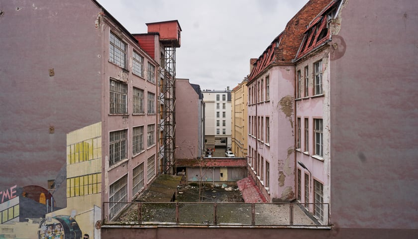 Na zdjęciu: Budynek dawnej fabryki tytoniu przy ulicy Stawowej 