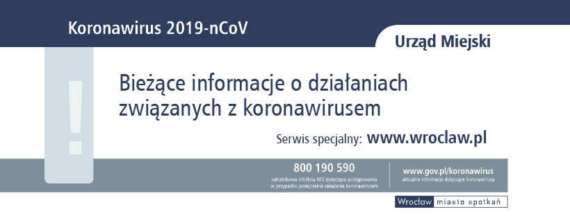 Działania Wrocławia związane z koronawirusem [RAPORT 14 MARCA]