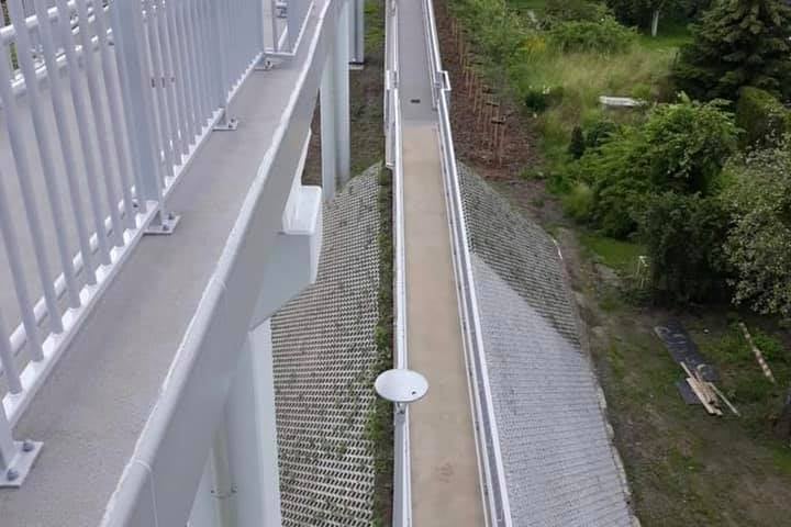 Nowa kładka nad al. Jana III Sobieskiego