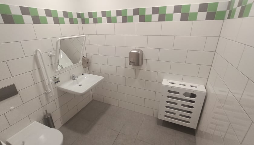 Toaleta dla niepełnosprawnych