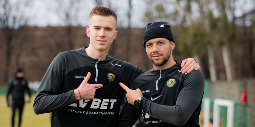 Łukasz Bejger i Patrick Olsen