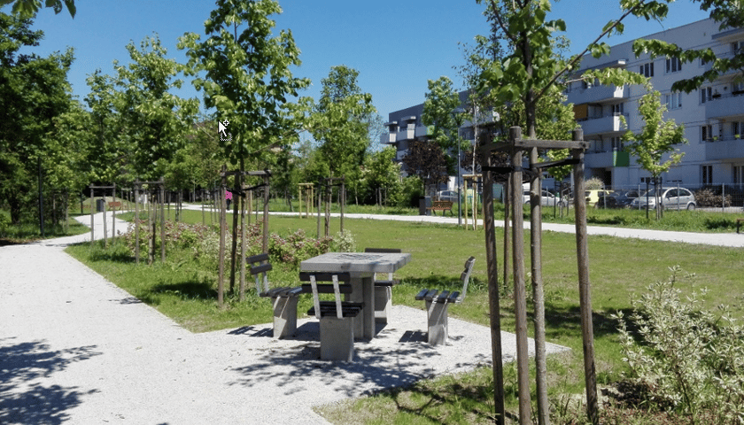 Park rekreacyjny Psie Pole – Etap I i II