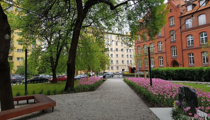 Rewitalizacja skweru Adolfa Marii Bocheńskiego (dzielnica Śródmieście, obręb pl. Grunwaldzki)