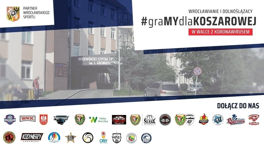 Wrocławskie kluby i przedsiębiorcy zagrali dla Koszarowej. Zebrano 900 tys. złotych