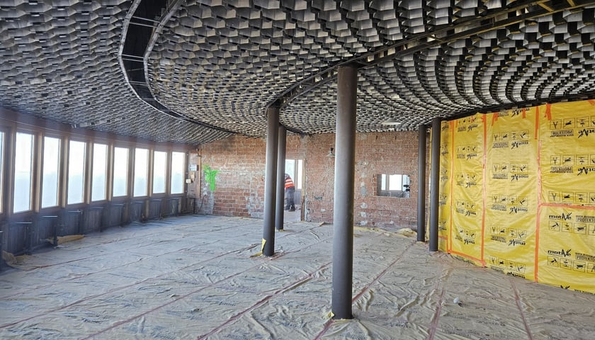 Wysokogórskie Obserwatorium Meteorologiczne na Śnieżce, prace remontowe, październik 2026 r.