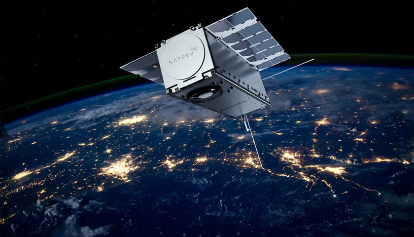 satelita firmy SatRev, zdjęcie ilustracyjne