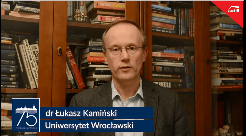 „Dzień zakończenia wojny: bilans wojny i spór o datę. Dzisiejsze (re)interpretacje historii” - wykład dr Łukasza Kamińskiego [ONLINE]