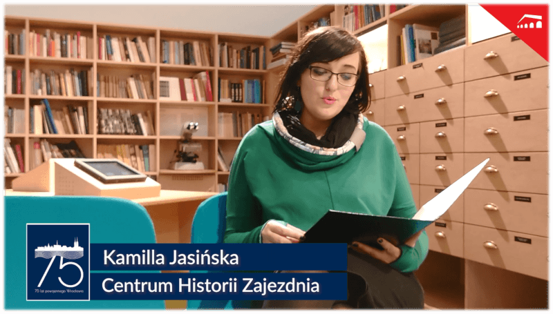 „Lwowskie korzenie, czyli o powojennych początkach wrocławskiego środowiska akademickiego” – wykład Kamilli Jasińskiej