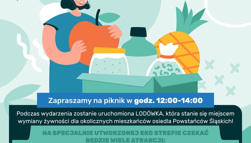 Wrocław i Bazar Komandor nie marnują - plakat