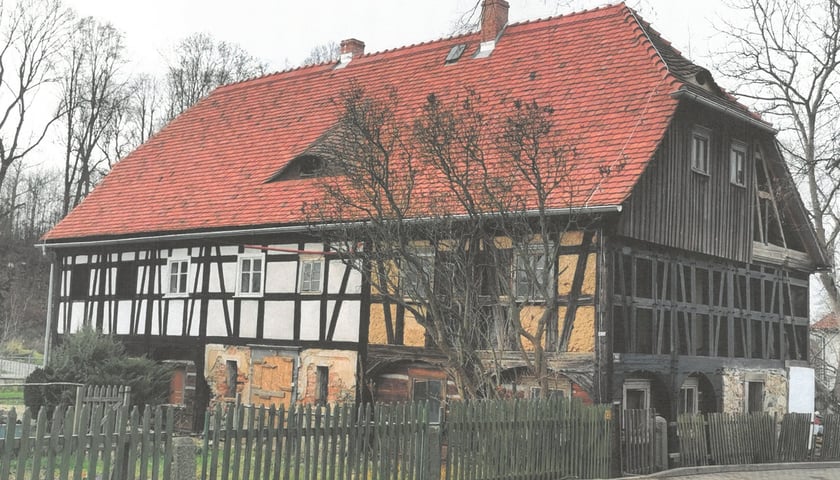 Dom przysłupowy w Bogatyni