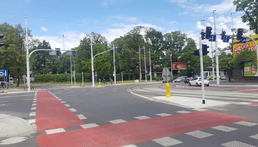 Budowa trasy tramwajowej przy ul. Hubskiej