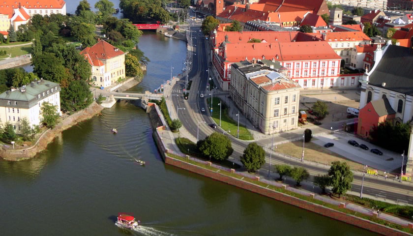 Wrocław z drona