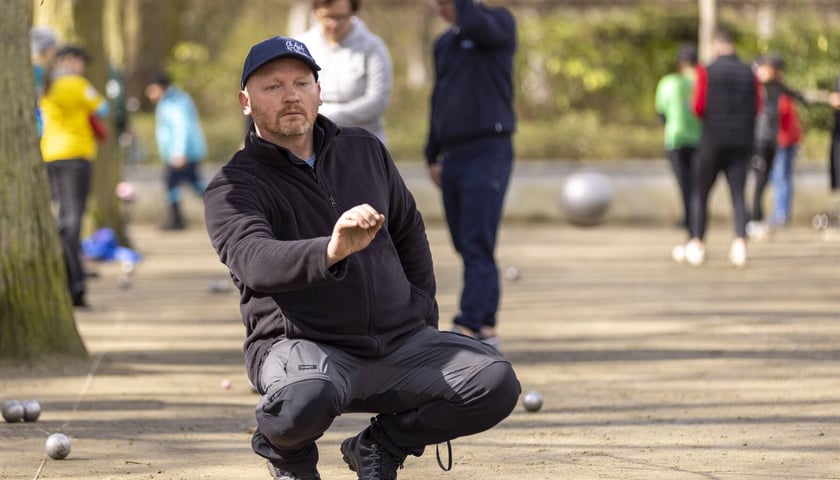 Puchar Polski Dubletów w grze w petankę w parku Południowym we Wrocławiu