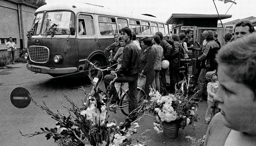 26 sierpnia 1980 roku, początek strajku w zajezdni nr VII - Wiesław Dębicki - Ośrodek „Pamięć i Przyszłość”