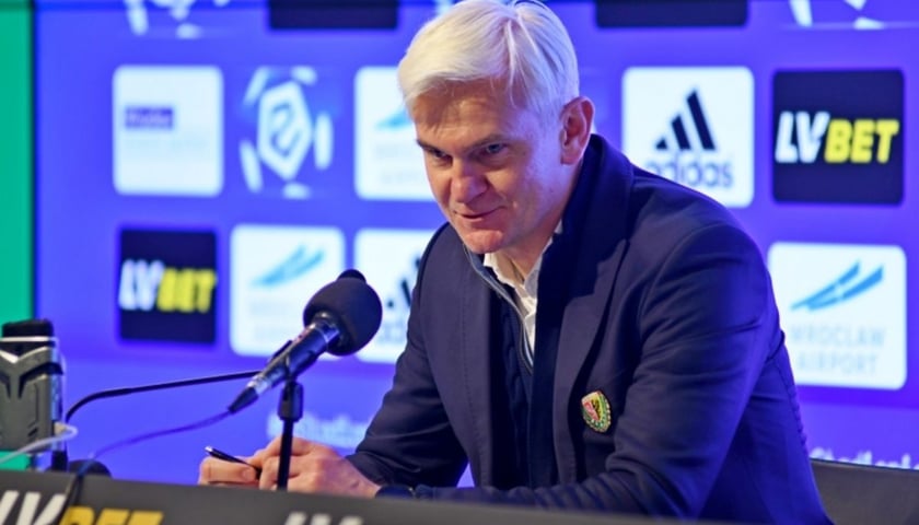 Jacek Magiera powraca na stanowisko trenera Śląska Wrocław / zdjęcie archiwalne