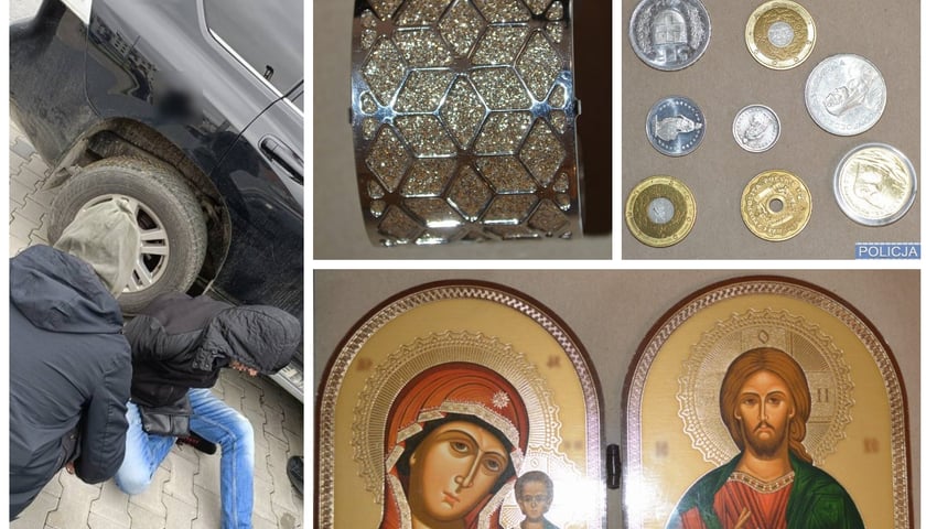 Łupy włamywaczy z rozbitego gangu
