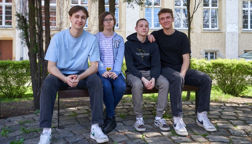 Maturzyści z LO I we Wrocławiu