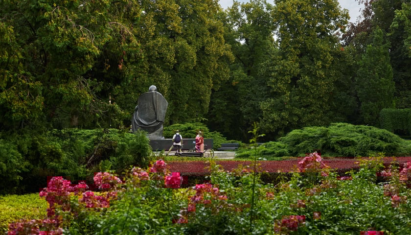 Park Południowy - spokojny, zielony park ze stawem, idealny na piknik
