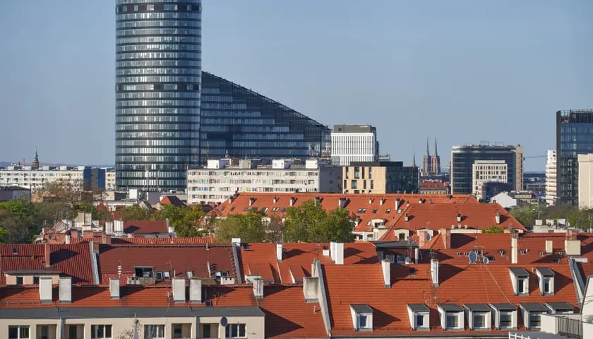 Wrocław z lotu ptaka