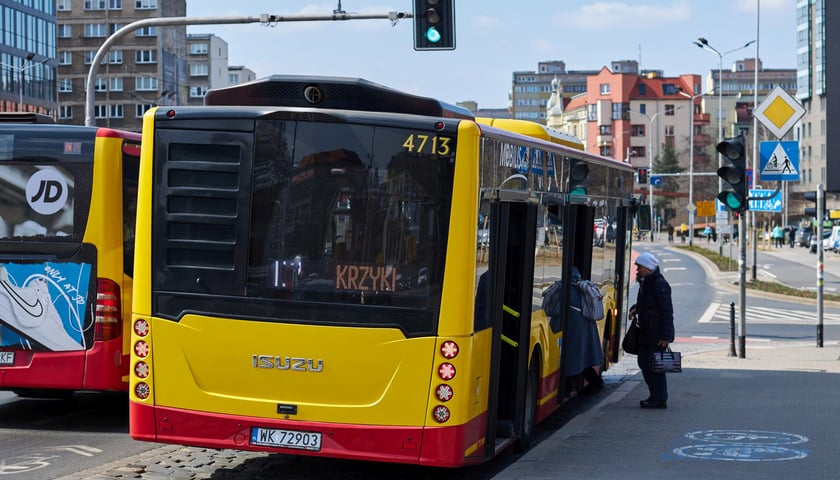 Awaria MPWiK przy ulicy Parkowej