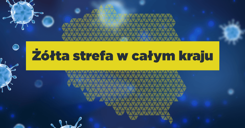 Cała Polska w żółtej strefie bezpieczeństwa. Nowe obostrzenia