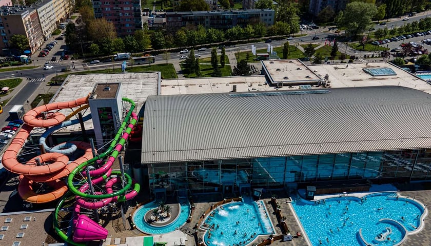 Dwie nowe zjeżdżalnie w Aquapark Wrocław przy ul. Borowskiej