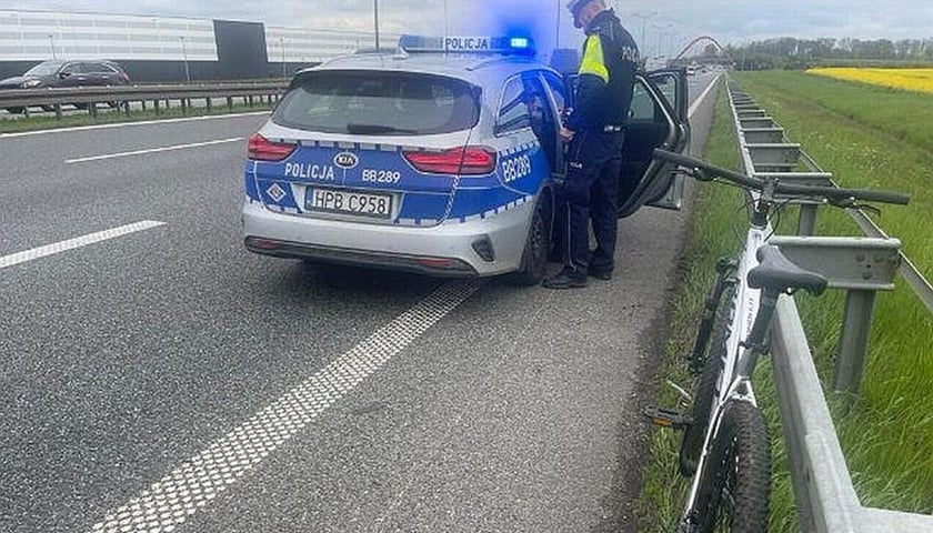 Zatrzymany rowerzysta miał blisko 2,5 promila alkoholu w organizmie