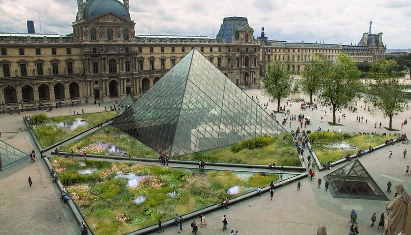 Projektantki z Wrocławia stworzyły projekt ogrodu przy paryskim muzeum Luwr