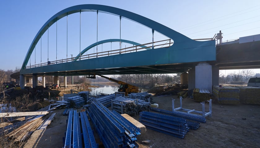most nad Oławą, zdjęcie z marca 2023