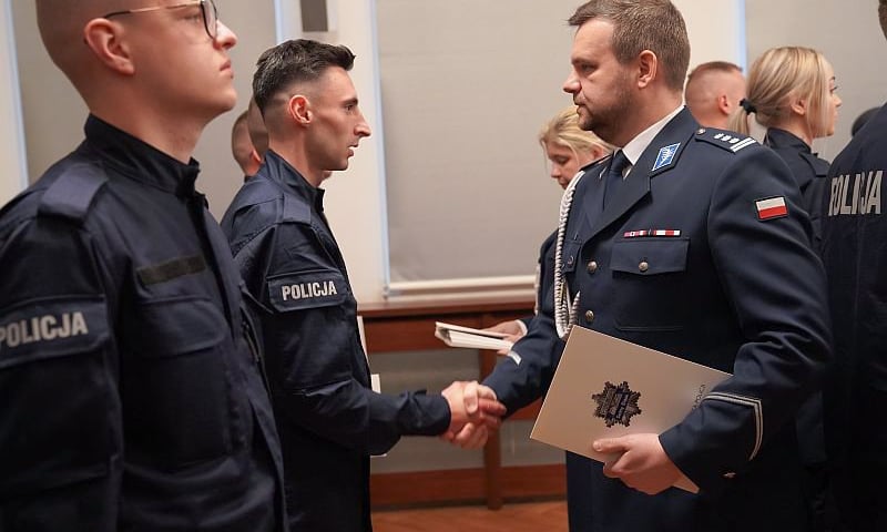 Ślubowanie nowych policjantów, Wrocław, 15.05.2023
