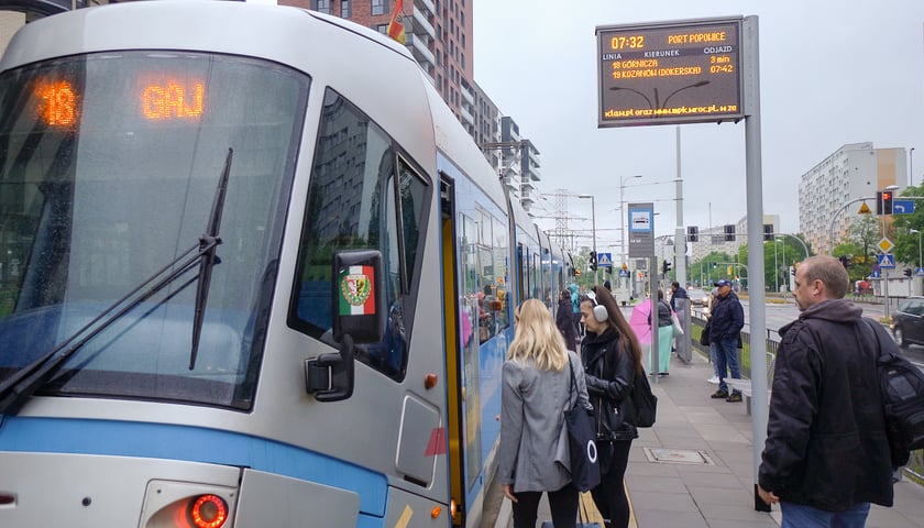 Linie tramwajowe numer 18 i 19 woziły 15 maja zadowolonych wrocławian