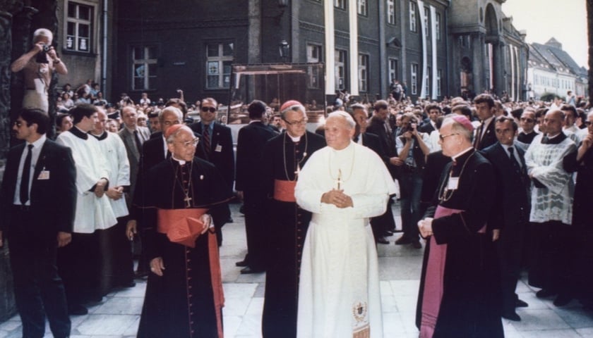 wizyta papieża Jana Pawła II we Wrocławiu 21.06.1983