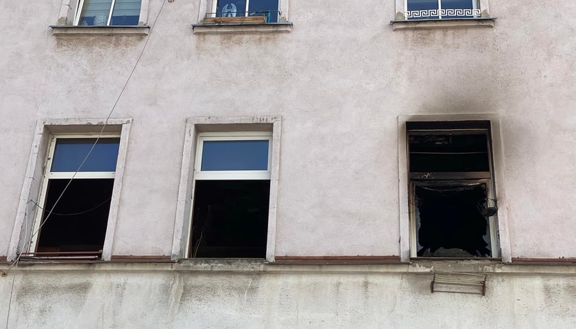 Kamienica przy ul. Worcella, w której doszło do wybuchu gazu