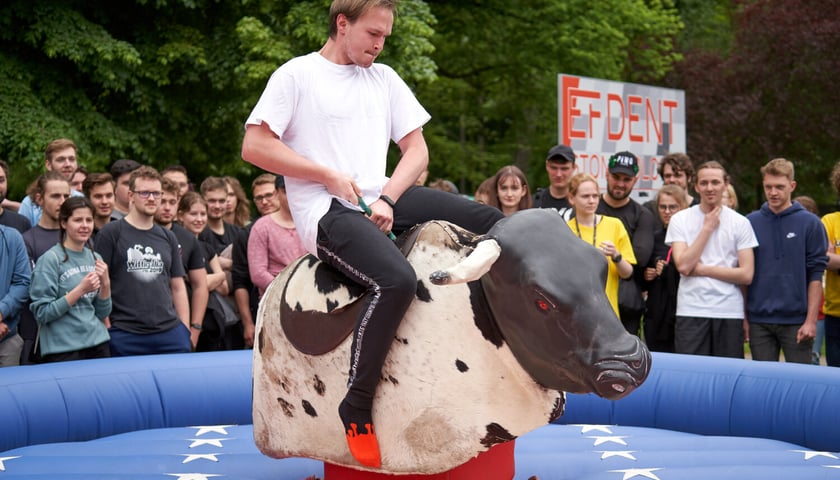 Juwenalia 2023: Spartakiada na Wittigowie. Dosiadanie byka