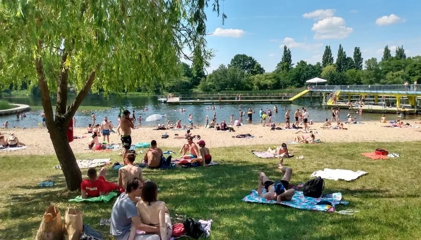 Kąpielisko "Morskie Oko" we Wrocławiu, zdjęcie archiwalne