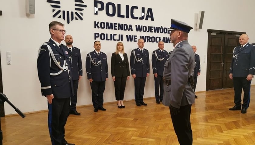 Nominacje i mianowania w policji na Dolnym Śląsku