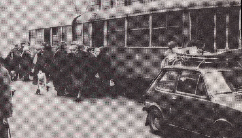 <p>Dawne elektryczne tramwaje we Wrocławiu</p>