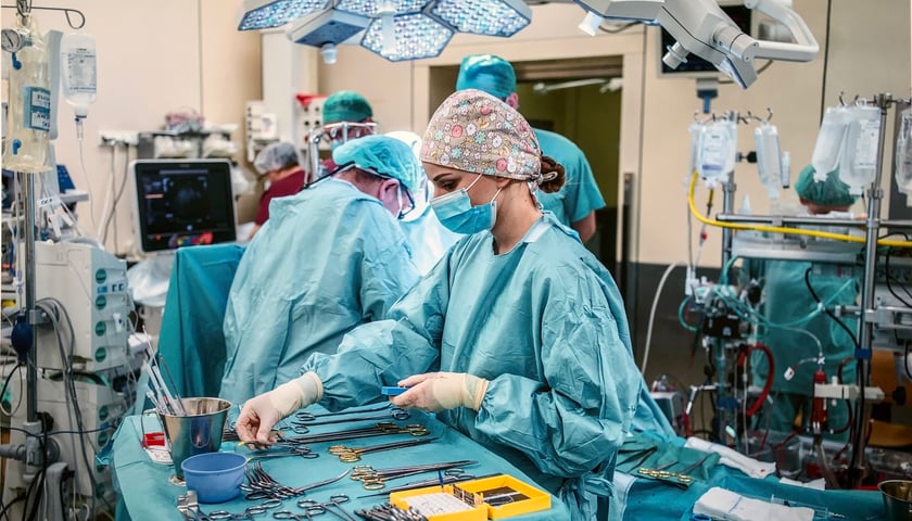 Operacja przeszczepu serca we Wrocławiu