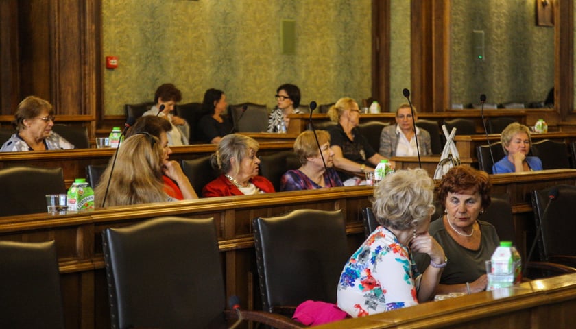 Obchody Dnia Ławnika w Sali Sesyjnej Rady Miejskiej Wrocławia w Sukiennicach