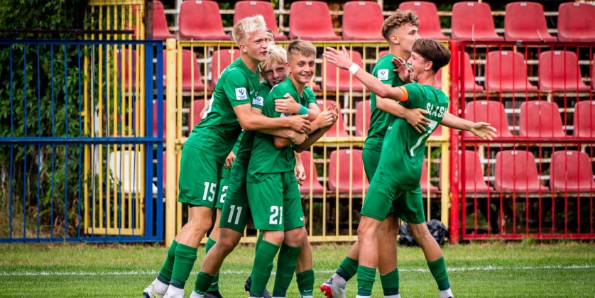 Piłkarze i szkoleniowcy, zespół Śląska U15