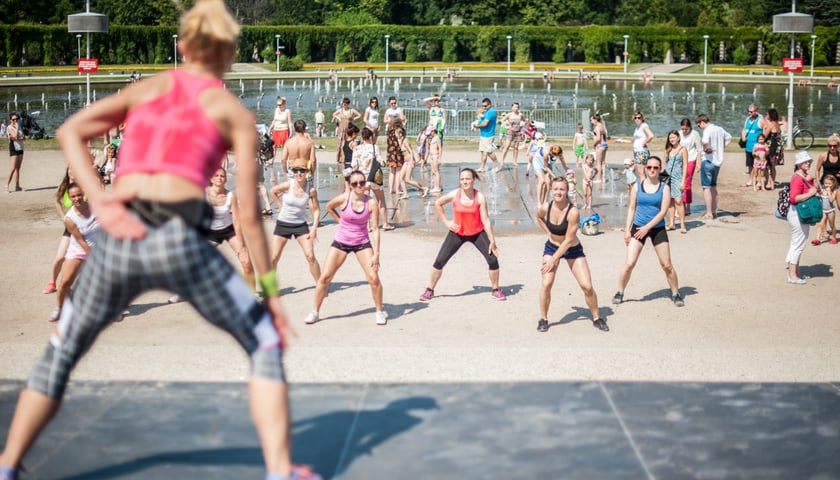 Zajęcia fitness na Pergoli