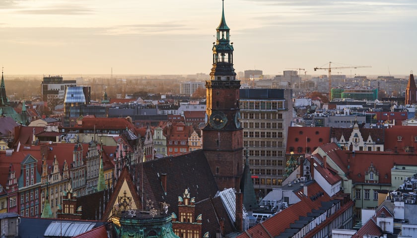 Panorama Wrocławia / zdjęcie ilustracyjne