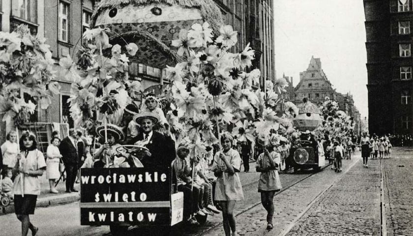 Wrocławskie Święto Kwiatów w 1961 roku